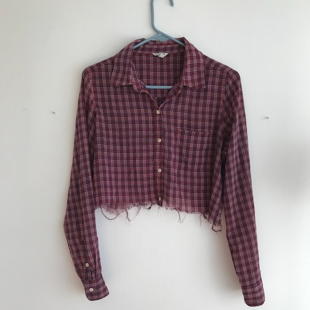 Cropped Flannel